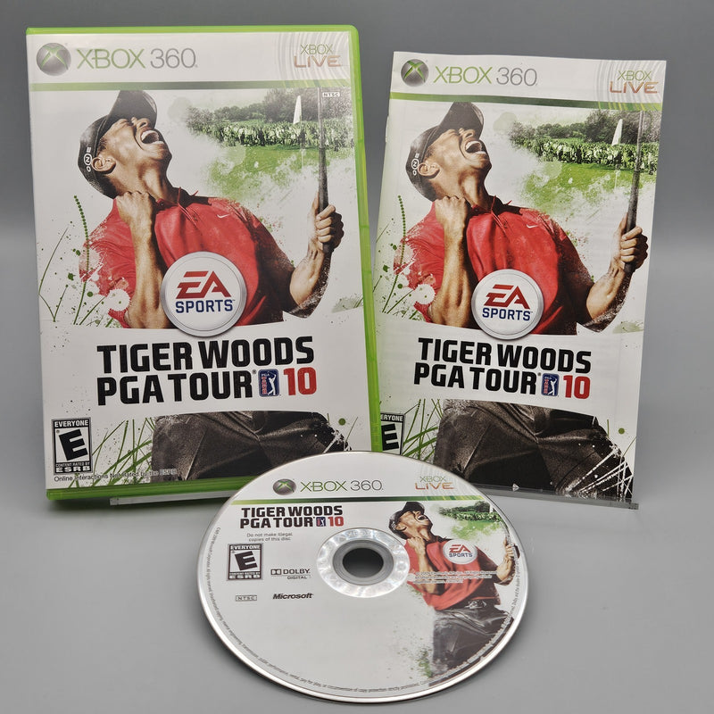 Tiger Woods PGA Tour 10 Xbox 360 Complete Refurbished Excellent