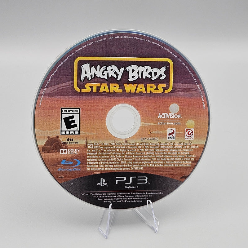 Angry Birds Star Wars PS3 PlayStation 3 Disc Only Refurbished Excellent
