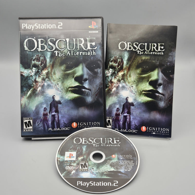 Obscure The Aftermath PlayStation 2 PS2 Complete CIB Refurbished Excellent