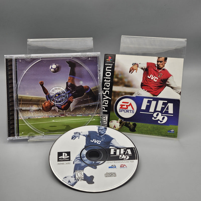 FIFA 99 PlayStation 1 PS1 Complete CIB Refurbished Excellent