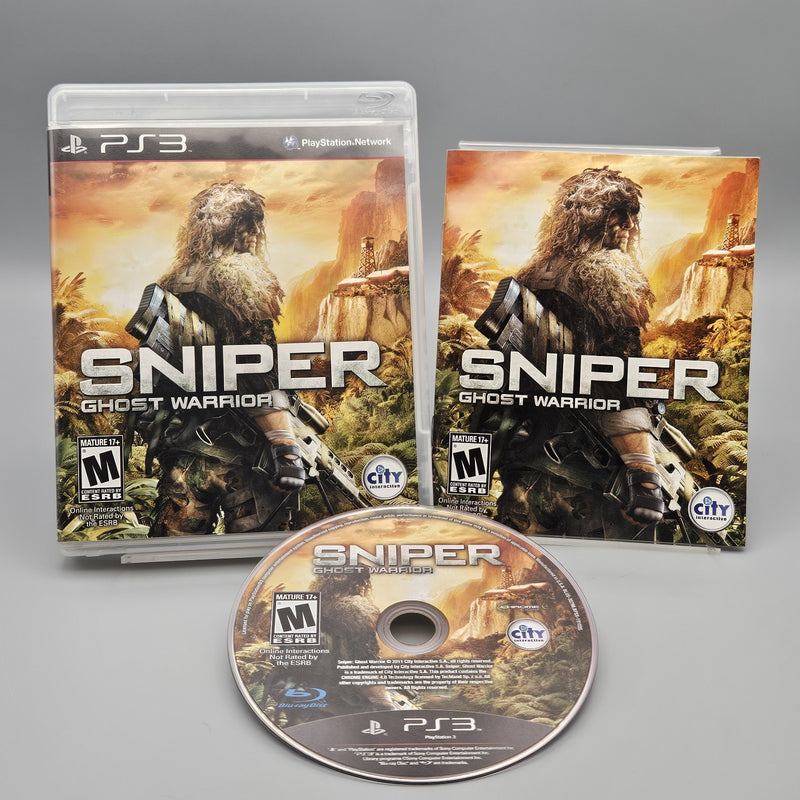 Sniper Ghost Warrior PS3 PlayStation 3 Complete Refurbished Excellent