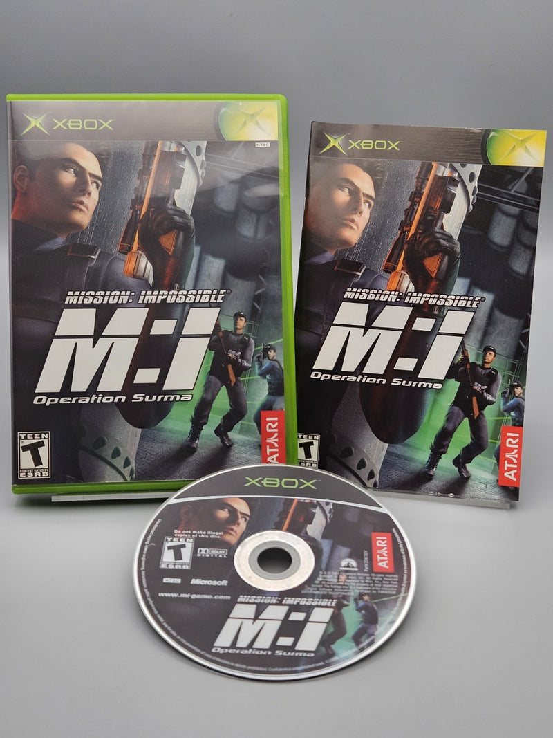 Mission Impossible Operation Surma Xbox Atari Complete CIB Tested Refurbished