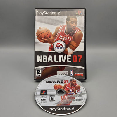 NBA Live 07 PS2 PlayStation 2 No Manual Refurbished Very Good