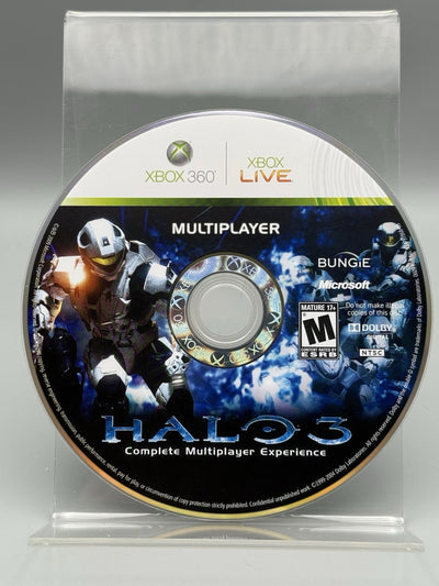 Halo 3 Multiplayer - Xbox 360 Microsoft Disc Only Tested