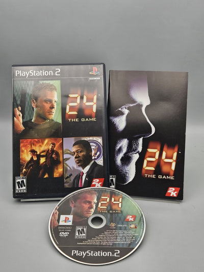 24: The Game PlayStation 2 PS2 CIB Tested Refurbished Excellent