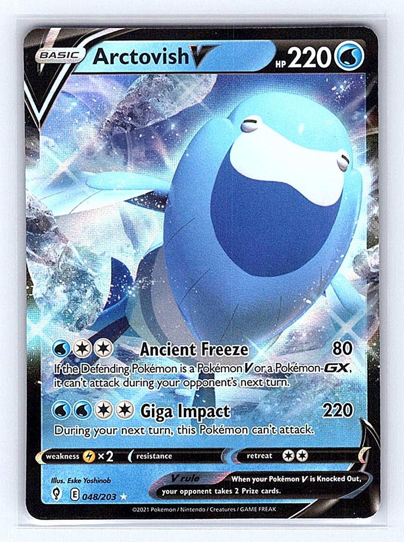 Pokemon TCG SWSH07: Evolving Skies #048/203 Arctovish V NM