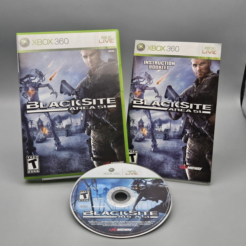 Blacksite Area 51 Xbox 360 Complete Refurbished Excellent