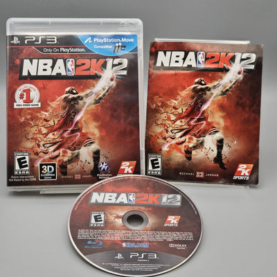 NBA 2K12 Michael Jordan Edition PS3 PlayStation 3 Complete Refurbished Excellent