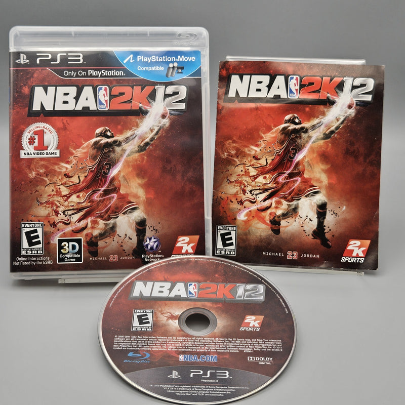 NBA 2K12 Michael Jordan Edition PS3 PlayStation 3 Complete Refurbished Excellent