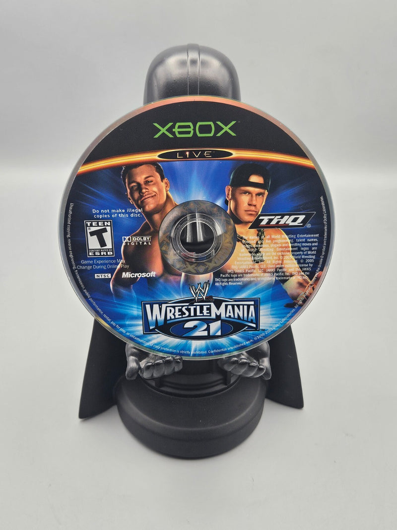 WWE WrestleMania 21 Xbox Disc Only Refurbished Very Good