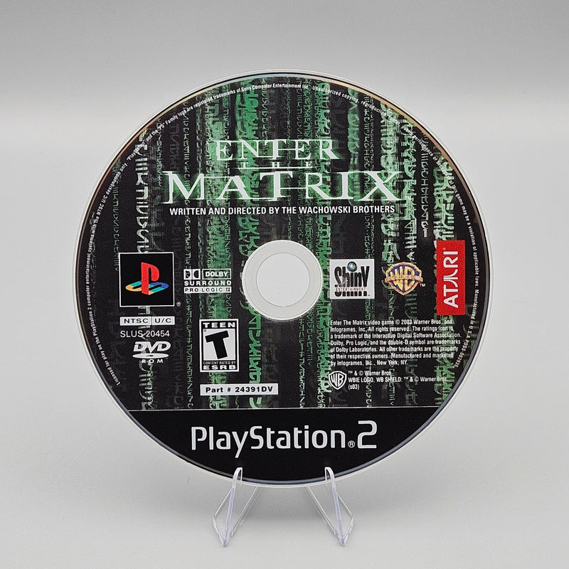 Enter The Matrix PlayStation 2 PS2 Disc Only Refurbished Excellent