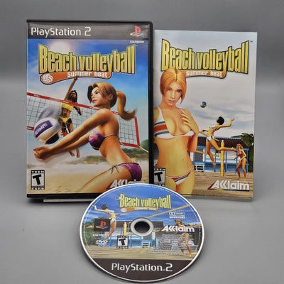 Summer Heat Beach Volleyball PS2 PlayStation 2 CIB Tested Refurbished Excellent