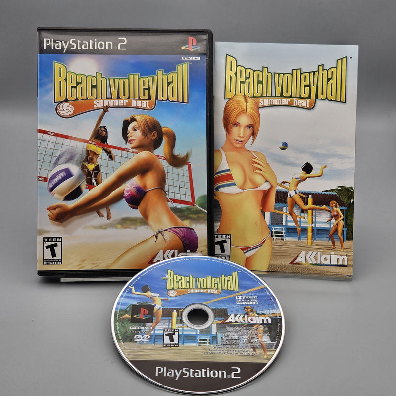 Summer Heat Beach Volleyball PS2 PlayStation 2 CIB Tested Refurbished Excellent