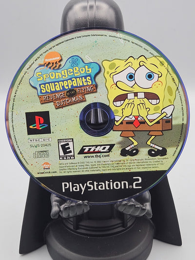 SpongeBob SquarePants Revenge of the Flying Dutchman PS2 Disc Only Tested THQ