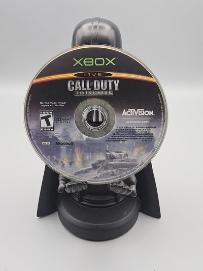 Call of Duty Finest Hour Xbox Video Game Disc Only Tested Activision Shooter