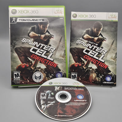 Tom Clancy's Splinter Cell Conviction Xbox 360 Complete Refurbished Excellent