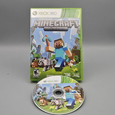 Minecraft Xbox 360 Complete Refurbished Excellent