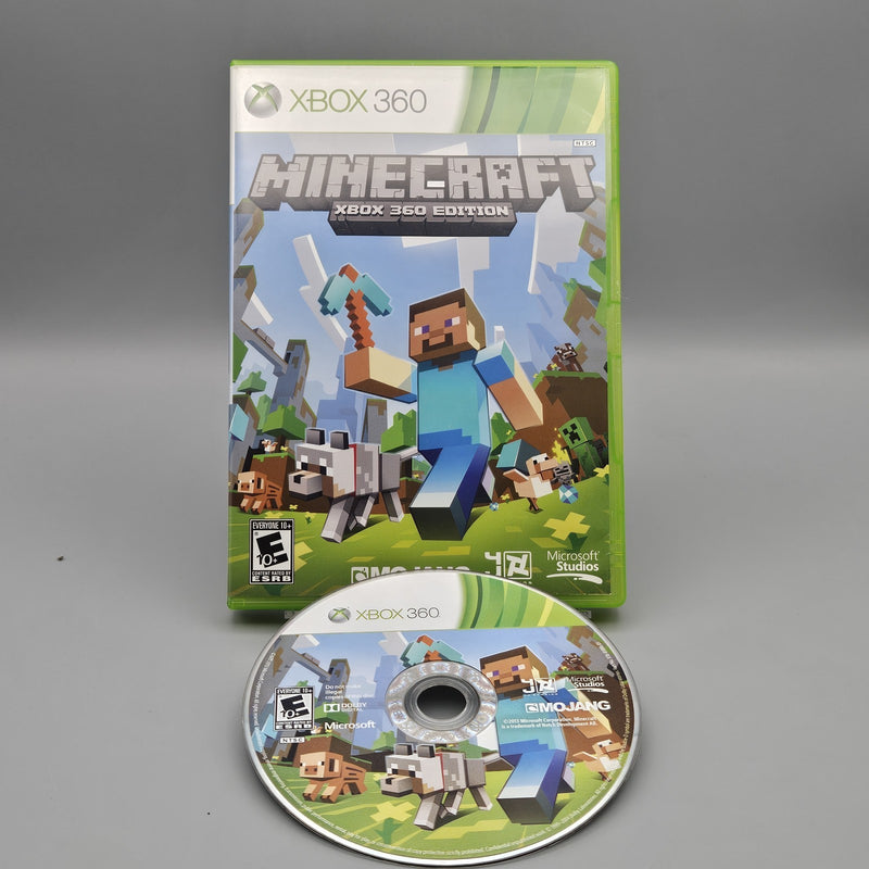 Minecraft Xbox 360 Complete Refurbished Excellent