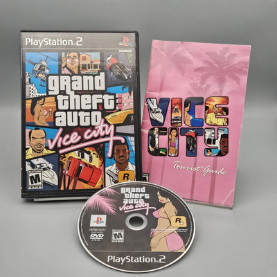 Grand Theft Auto Vice City PlayStation 2 PS2 Complete Refurbished Very Good
