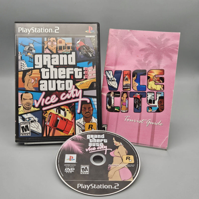 Grand Theft Auto Vice City PlayStation 2 PS2 Complete Refurbished Very Good