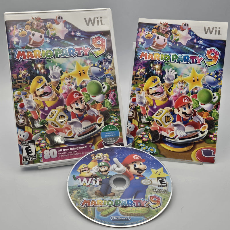 Mario Party 9 Nintendo Wii Complete Refurbished Excellent