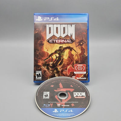 DOOM Eternal PS4 PlayStation 4 Complete Refurbished Excellent
