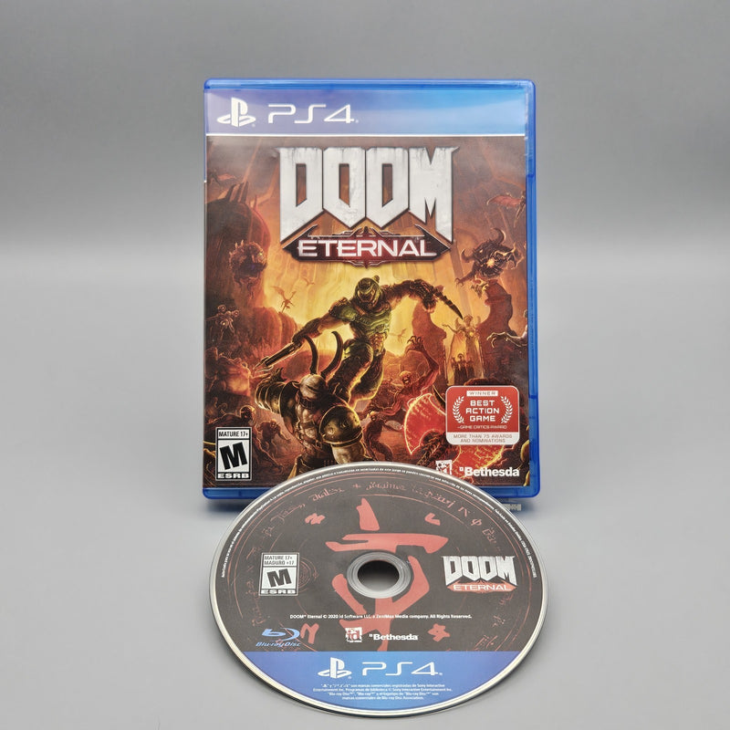 DOOM Eternal PS4 PlayStation 4 Complete Refurbished Excellent