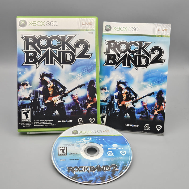 Rock Band 2 Xbox 360 Complete Refurbished Excellent