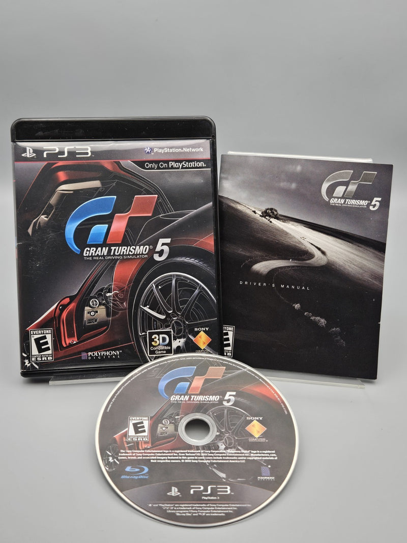 Gran Turismo 5 Playstation 3 PS3 CIB Tested Sony Refurbished Very Good