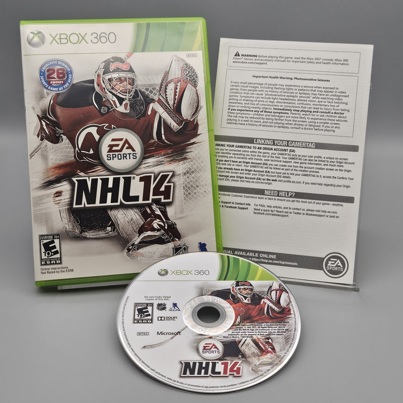 NHL 14 Xbox 360 Complete Refurbished Excellent