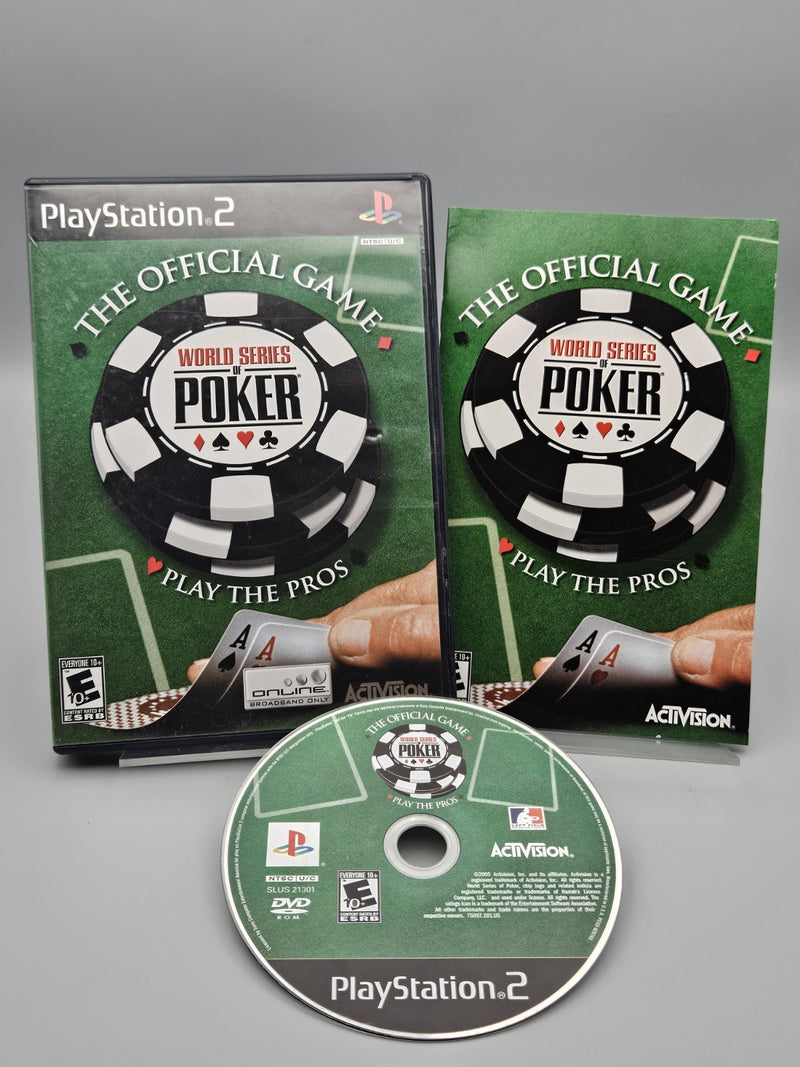 World Series of Poker PlayStation 2 CIB Tested Refurbished Very Good