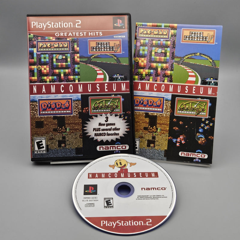 Namco Museum Playstation 2 PS2 Complete CIB GH Tested Refurbished Excellent