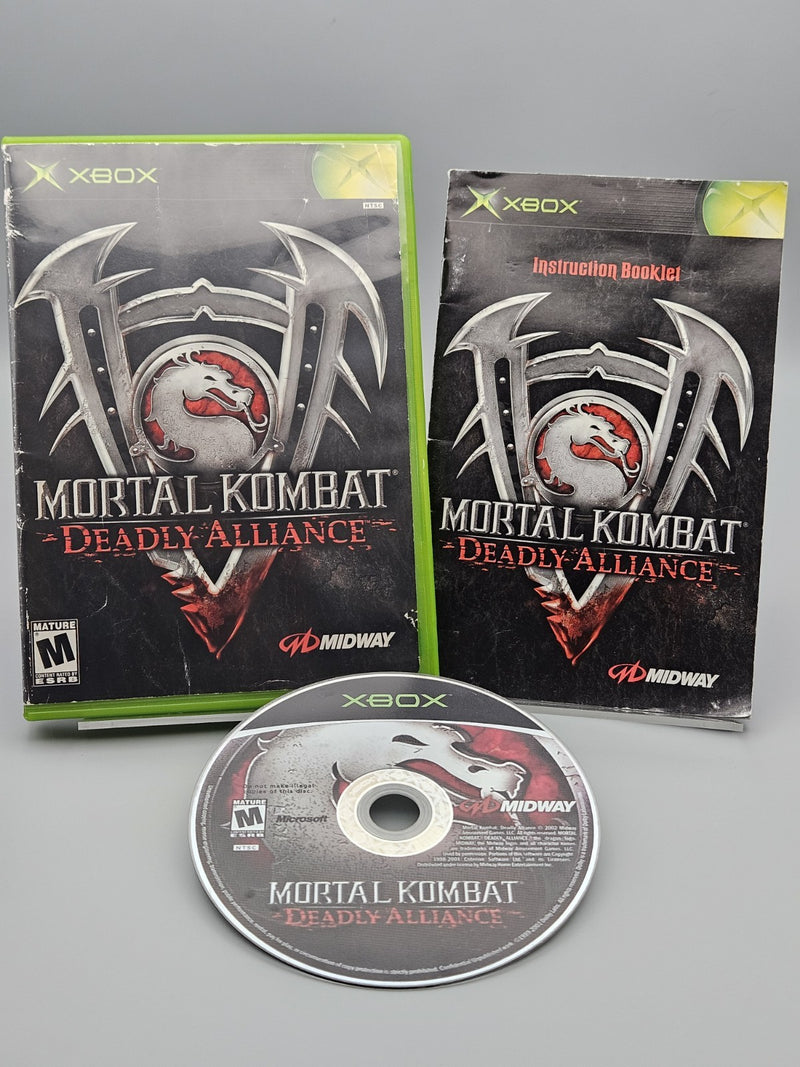 Mortal Kombat Deadly Alliance Microsoft Xbox Complete CIB Tested Refurbished