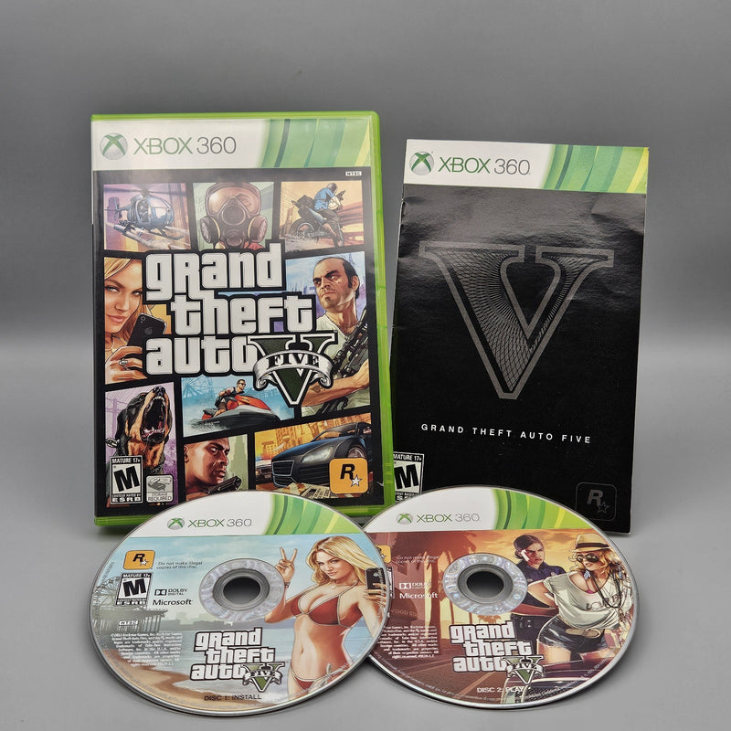 Grand Theft Auto V Xbox 360 Complete Refurbished Excellent