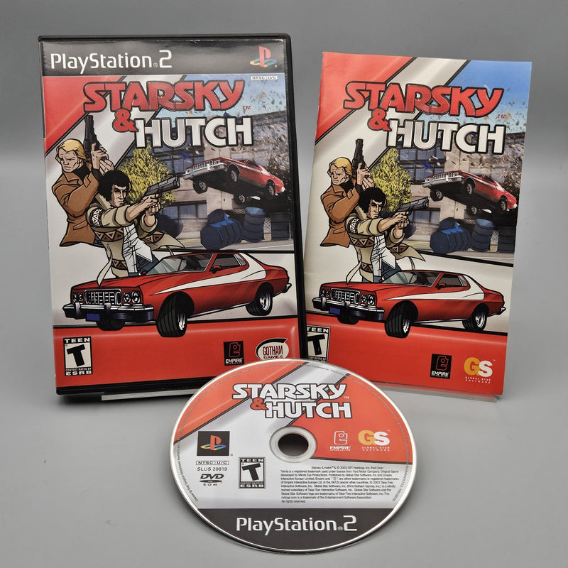 Starsky & Hutch PS2 PlayStation 2 Complete CIB Tested Refurbished Excellent