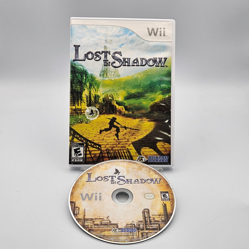 Lost in Shadow Nintendo Wii No Manual Rare Platformer Refurbished Excellent