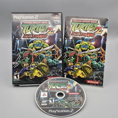 Teenage Mutant Ninja Turtles 2 BattleNexus PlayStation 2 Complete CIB Excellent