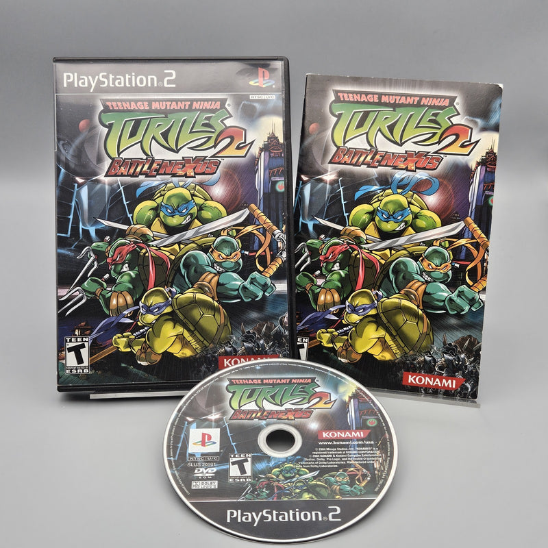 Teenage Mutant Ninja Turtles 2 BattleNexus PlayStation 2 Complete CIB Excellent