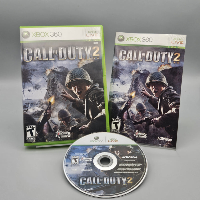 Call of Duty 2 Xbox 360 Complete Refurbished Excellent