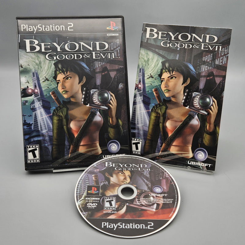 Beyond Good & Evil PlayStation 2 PS2 Complete CIB Tested Refurbished Excellent