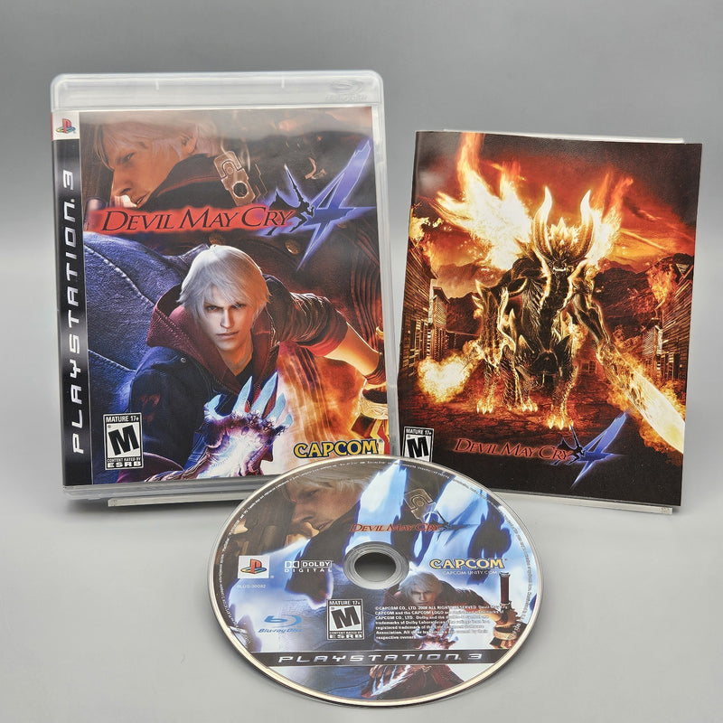 Devil May Cry 4 PS3 PlayStation 3 Complete Refurbished Excellent