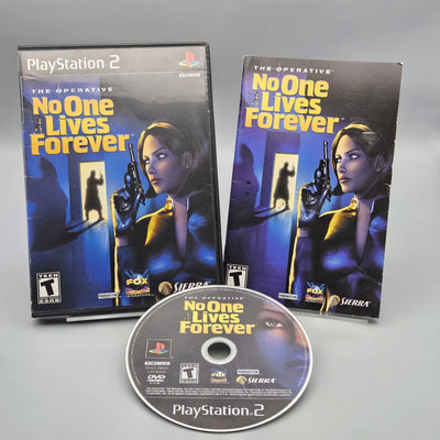 The Operative No One Lives Forever PlayStation 2 PS2 CIB Refurbished Excellent