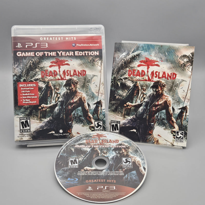 Dead Island GOTY GH PS3 PlayStation 3 Complete Refurbished Excellent
