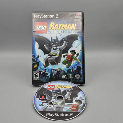 LEGO Batman The Videogame PlayStation 2 PS2 No Manual Refurbished Very Good