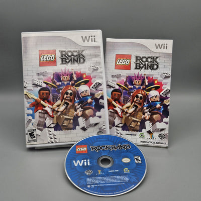 Lego Rock Band Nintendo Wii Complete Refurbished Excellent