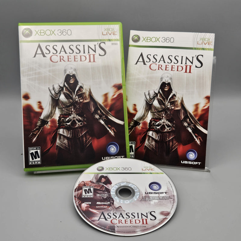 Assassin's Creed II 2 Xbox 360 Complete Refurbished Excellent