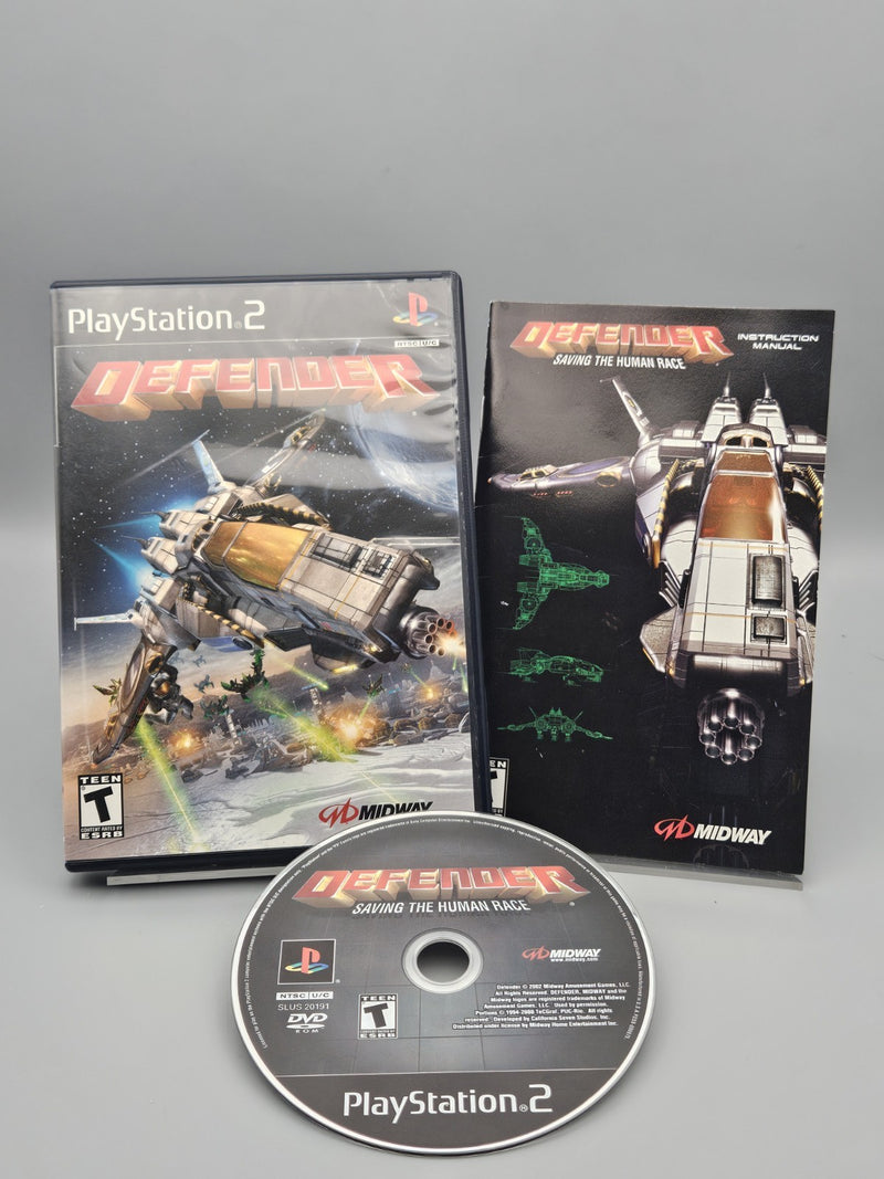 Defender PS2 PlayStation 2 CIB Tested Refurbished Excellent