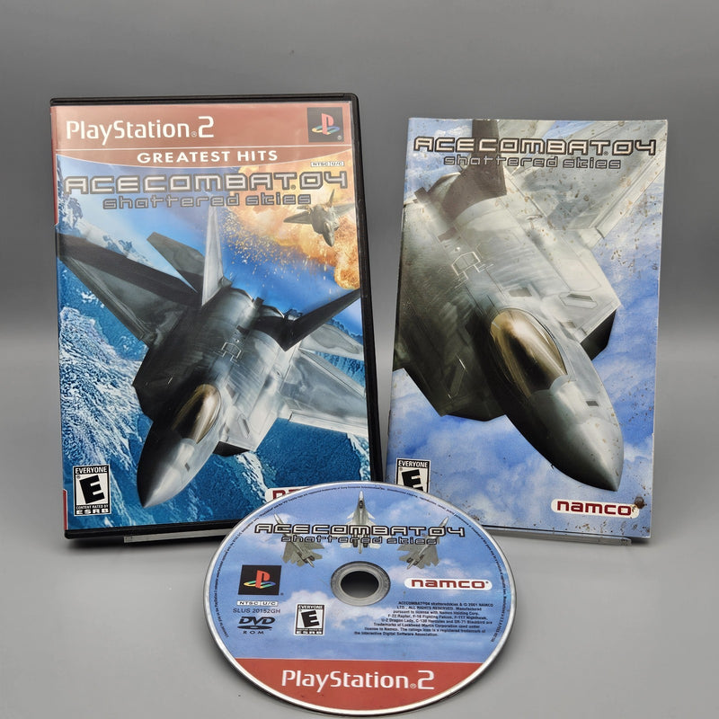 Ace Combat 4 Shattered Skies PlayStation 2 PS2 Greatest Hits Refurbished Good