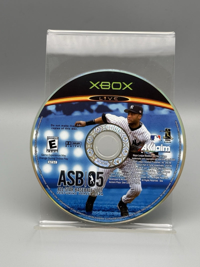 All-Star Baseball 2005 - Xbox Microsoft Disc Only Tested