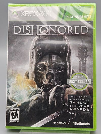 Dishonored [Platinum Hits] Microsoft Xbox 360 Factory Sealed Bethesda